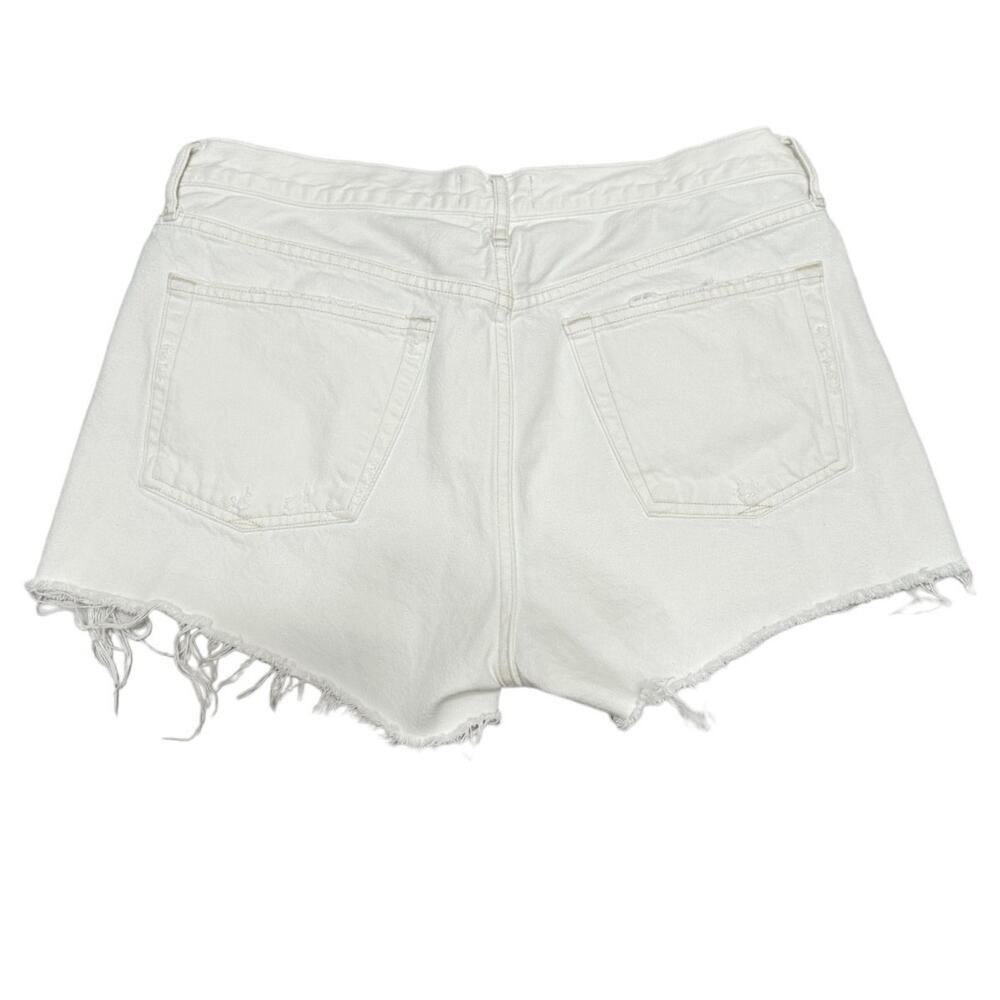 AGOLDE Parker Cut-Off Denim Shorts, Size 29 - Picture 5 of 14